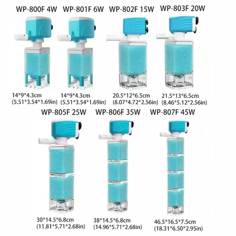 AquaClear Pro - 5-in-1 aquarium filter system for crystal clear water