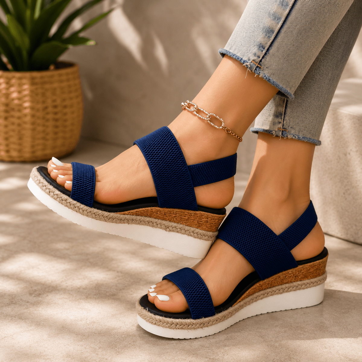 ORTHOSTEP – Orthopedic Sandals with Cushioned Sole and Foot Alignment