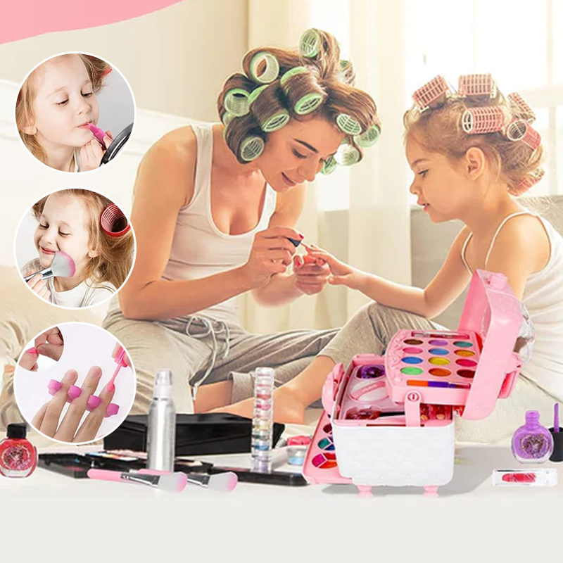 Glitzermädchen | Waschbares Make -up und Schönheitssets für Kinder-2