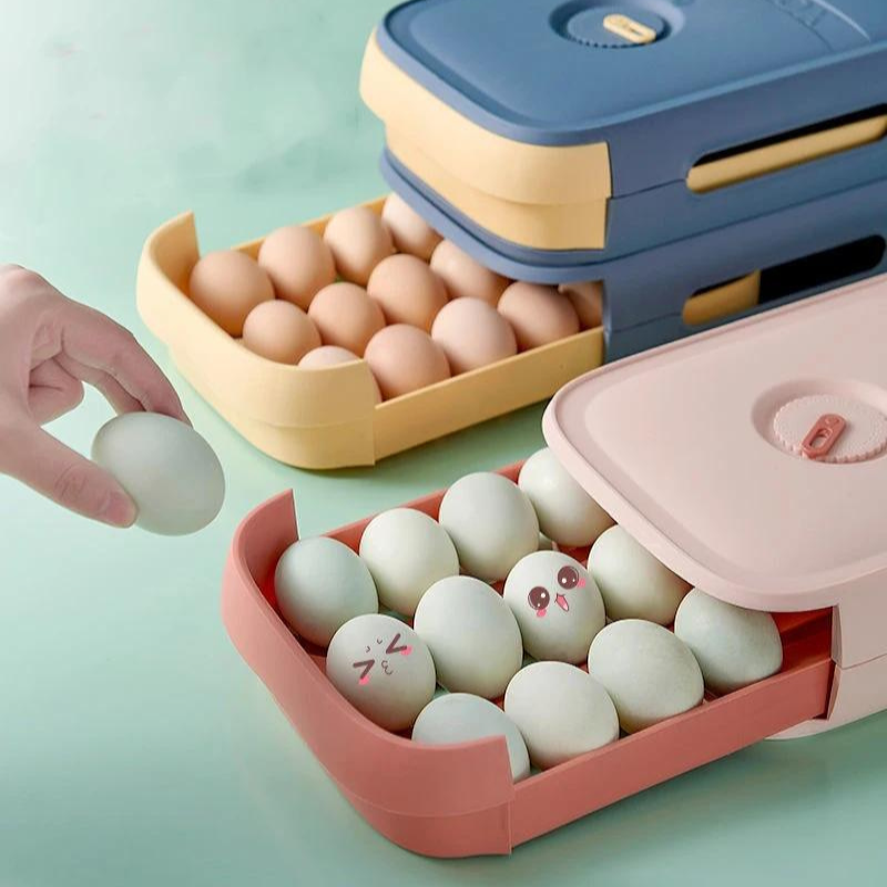 Eggsafe Organizer - stilvolle Aufbewahrungsbox für Eier-4