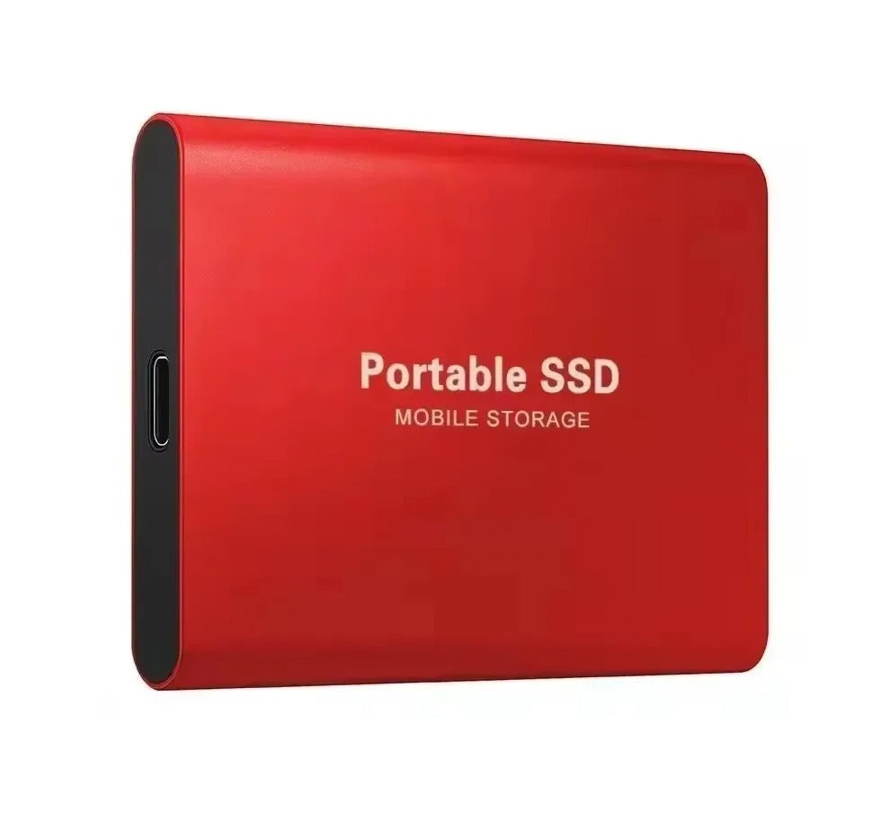 SpeedVault SSD – Externe 128GB Festplatte mit ultraschnellem USB-C & USB 3.1 Anschluss