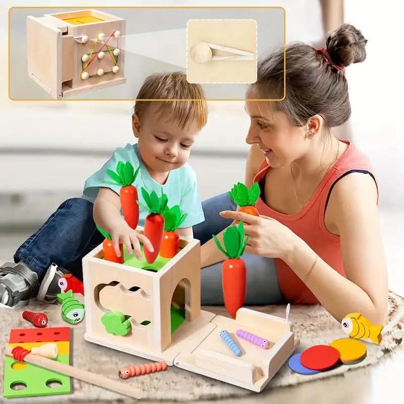 Kreativ 8-in-1 Montessori spielen setzte für abenteuerliche Babys-6