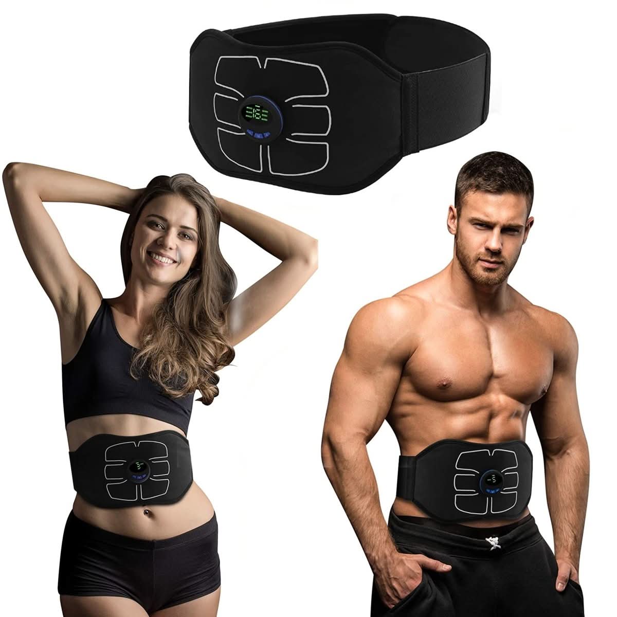 Flextone Sculpt - EMS Bauchmuskeltrainer Gerät für Effektives Training in 15 Minuten-2