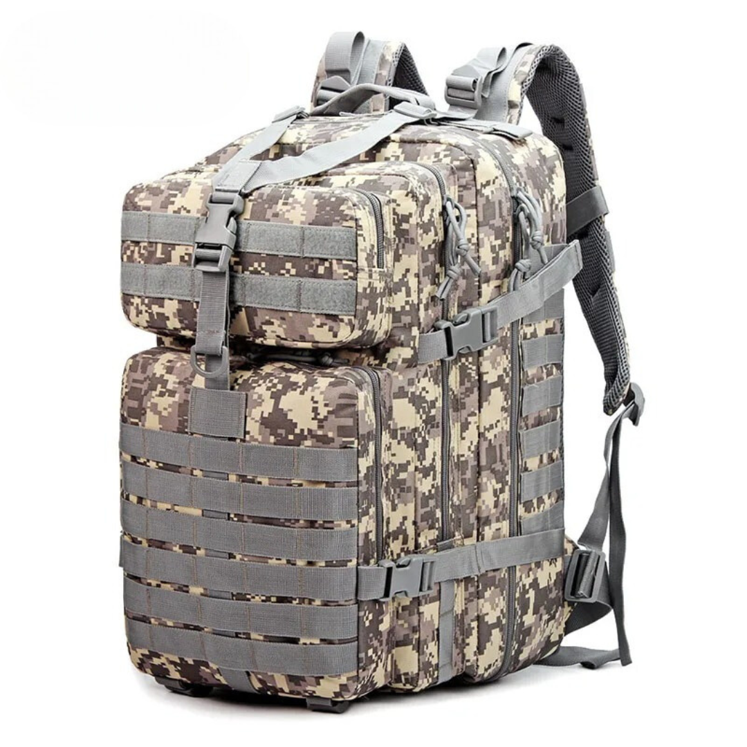 ADVENTUREPACK – Mochila táctica impermeable de 50 L de volumen para viajes y aventuras al aire libre