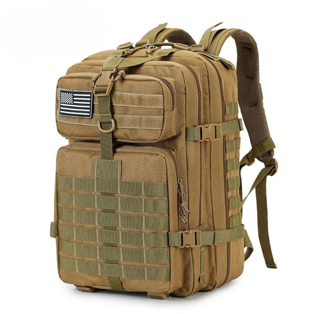 ADVENTUREPACK – Mochila táctica impermeable de 50 L de volumen para viajes y aventuras al aire libre