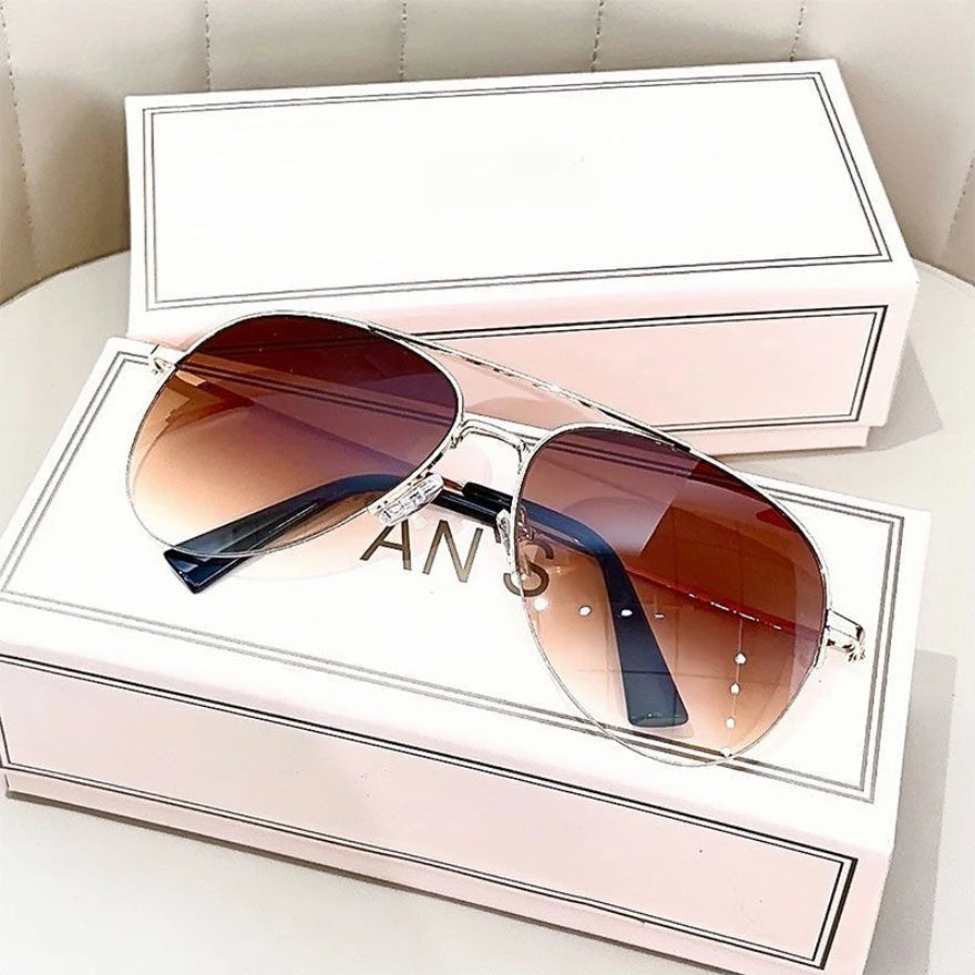 AEROGLIDE Shades – Pilotensonnenbrille mit Farbverlauf und UV400-Schutz für Herren