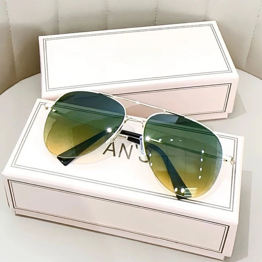 AEROGLIDE Shades – Pilotensonnenbrille mit Farbverlauf und UV400-Schutz für Herren