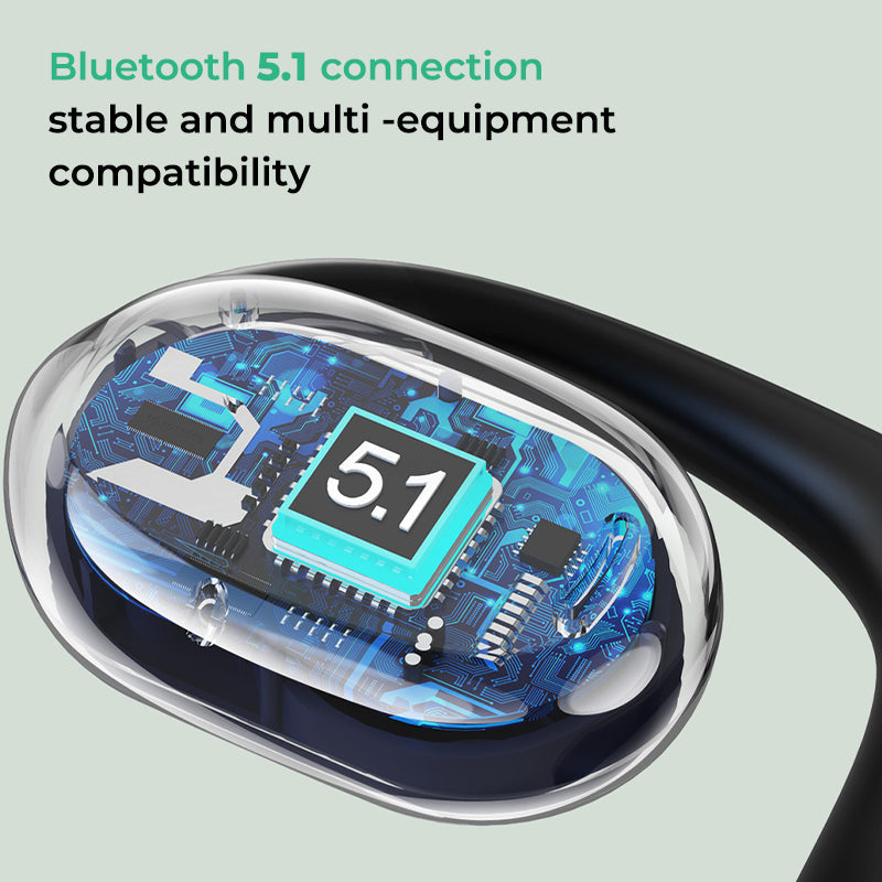 AIRBEAT FLEX - Wireless earphones with an open design for comfort and situational awareness