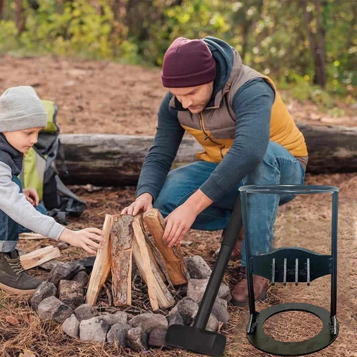 KINDLECUT – Safe Wood Splitter for Effortless Firewood Splitting