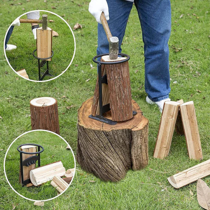 KINDLECUT – Safe Wood Splitter for Effortless Firewood Splitting