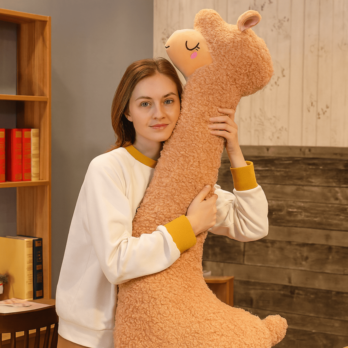 FLOOFYLLA – Soft Alpaca Plush Toy for Comfort & Style