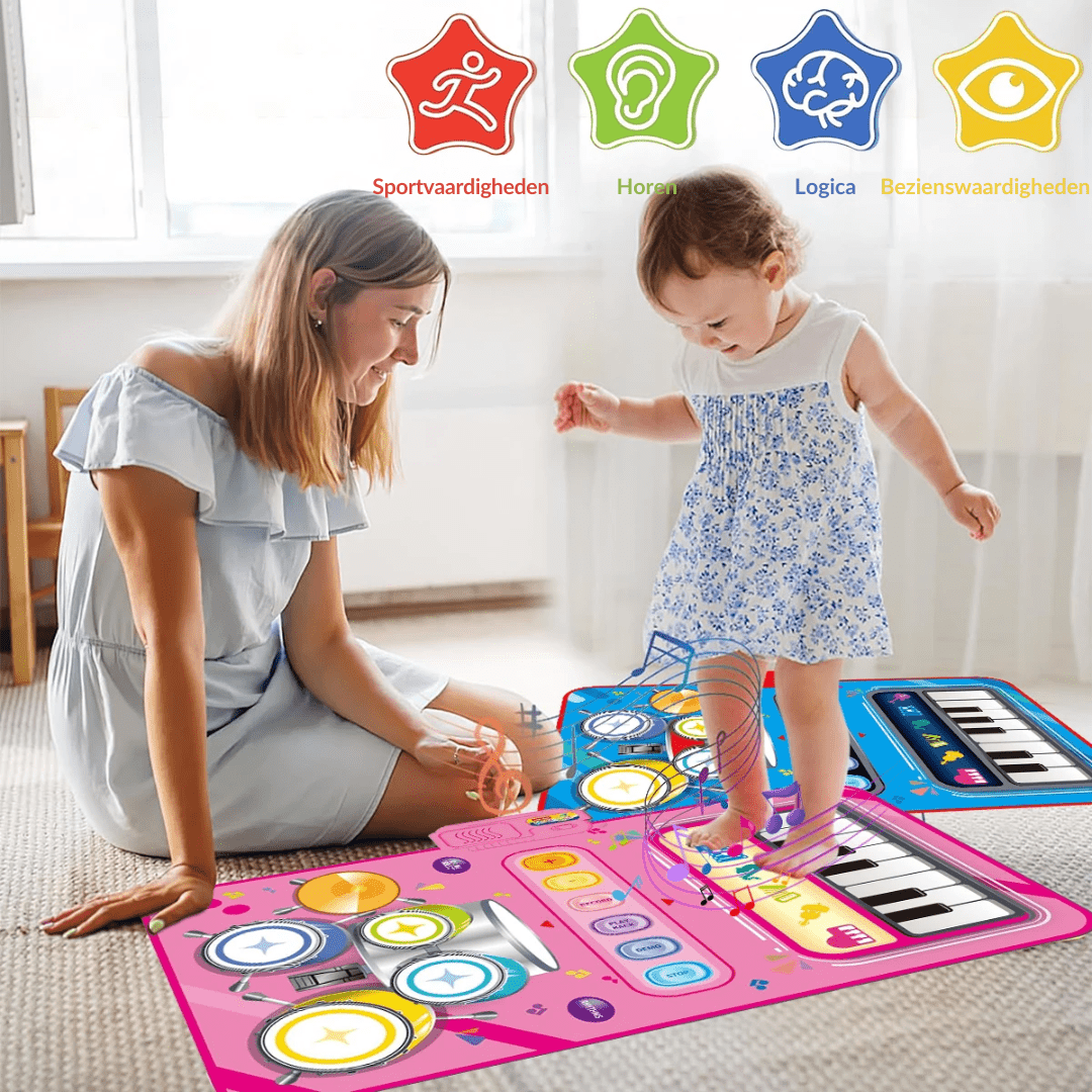Soundplay Mat - kreative Musik Speelmat für Kinder-3