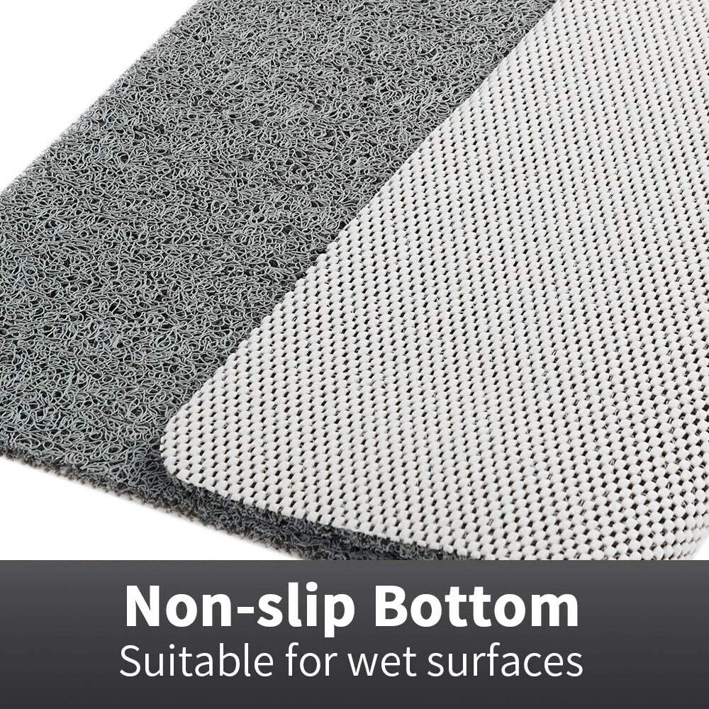 Aqualuxe Alfombrilla de Ducha – Alfombrilla antideslizante con sistema de desagüe higiénico y confort de spa
