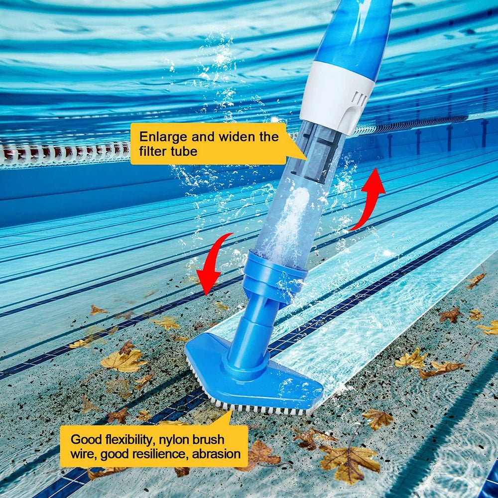 POOLIX – Aspirateur de piscine sans fil pour un nettoyage sans effort