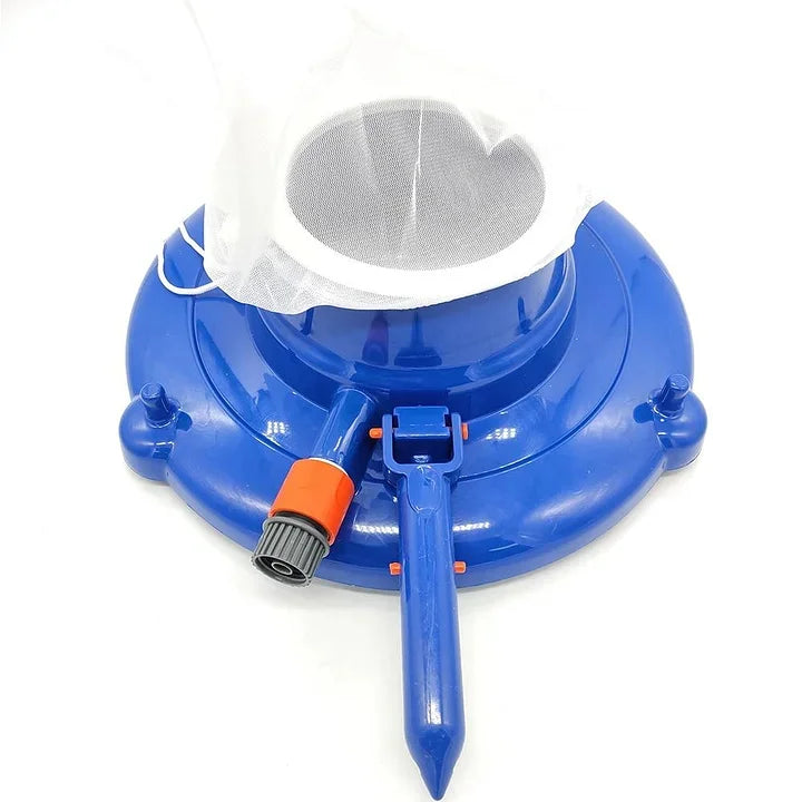AquaVac - Chemical-free pool cleaner with strong suction power for leaves & dirt