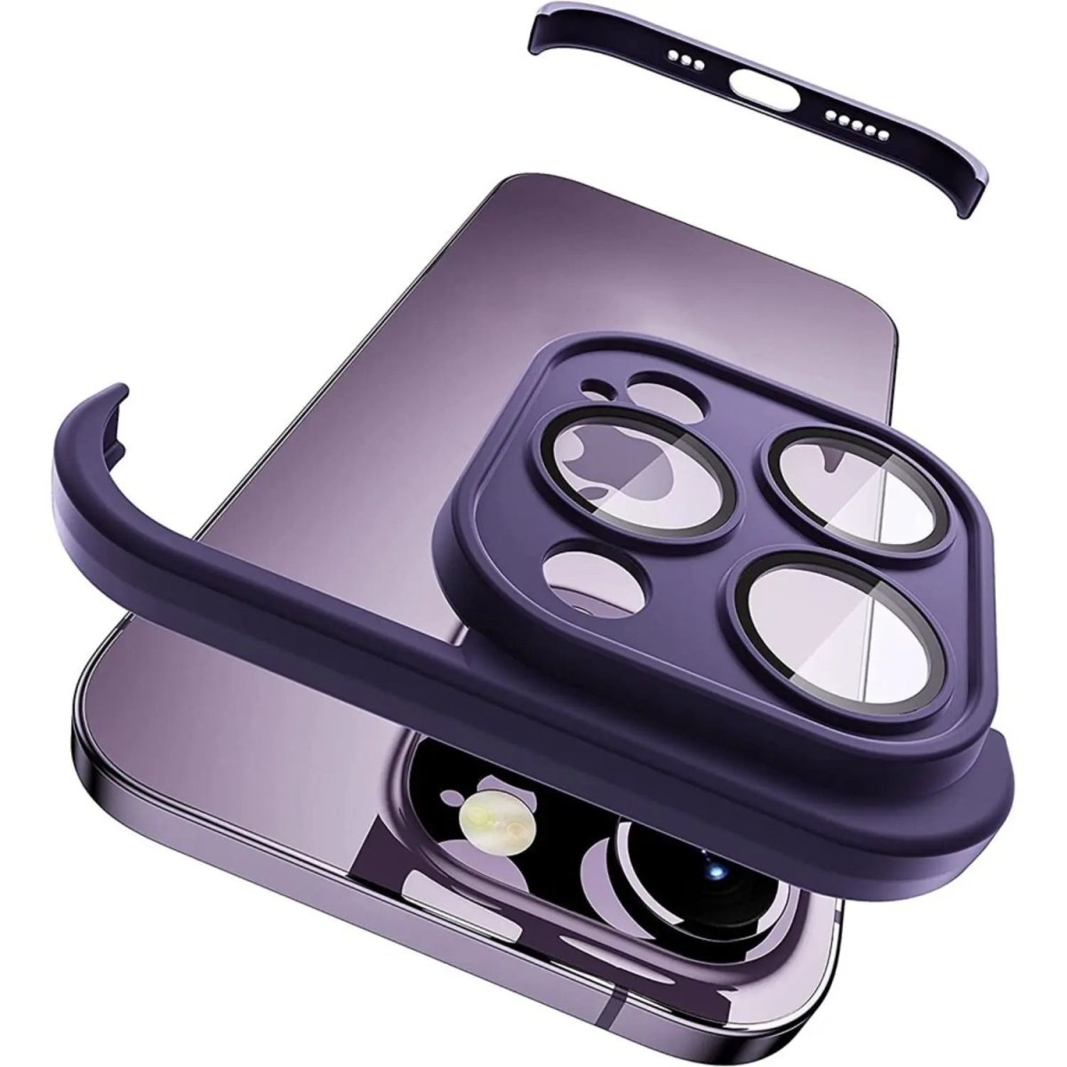 DEFENLUX – Shockproof iPhone case with reinforced edge protection and elegant design