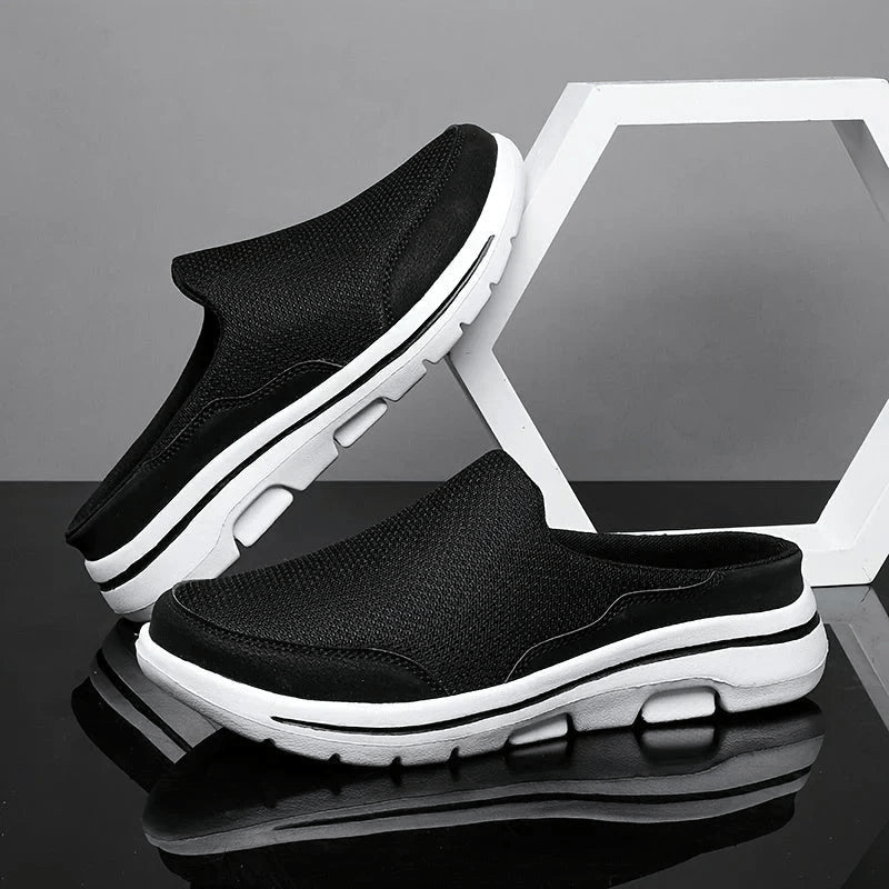 AEROSTEP – Breathable Men's Slippers for Comfort & Freshness