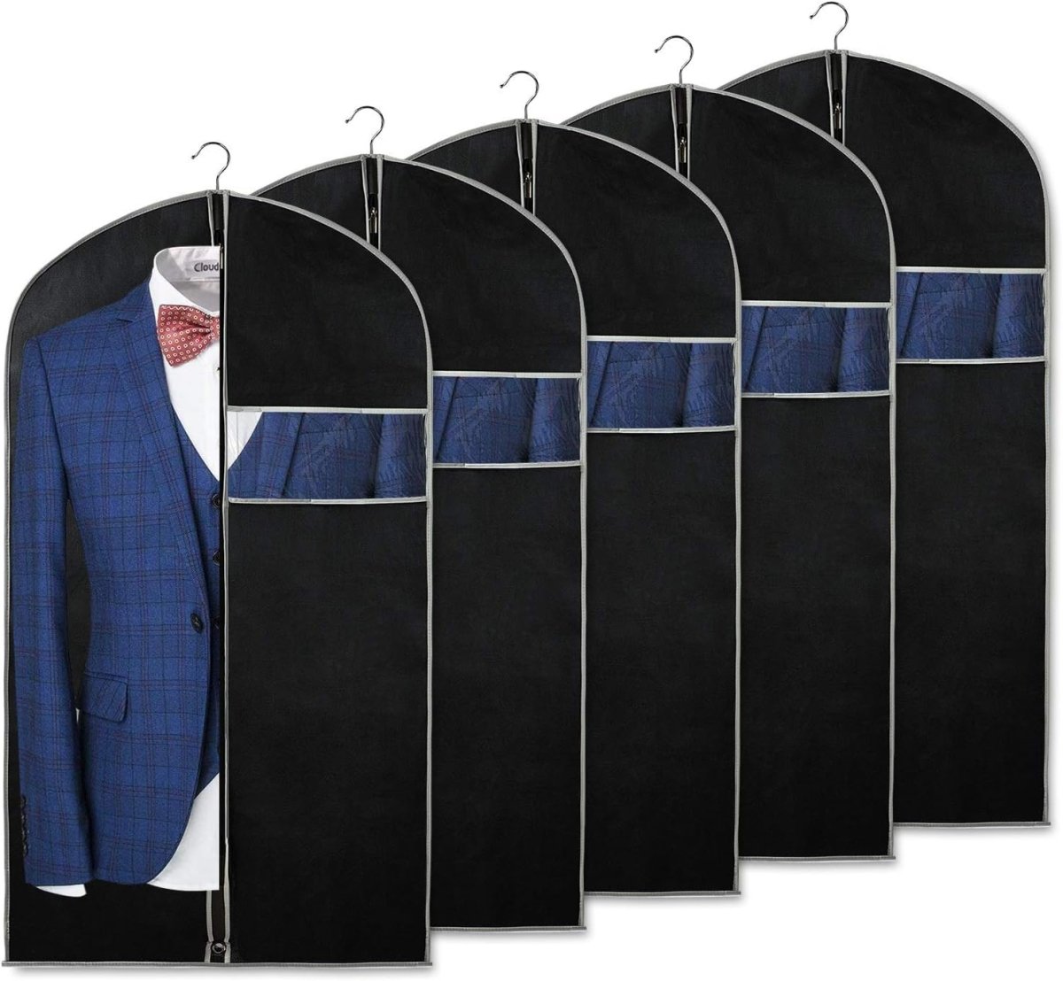 CLOSETSHIELD – Set of 10 Garment Bags for Clean & Protected Clothing