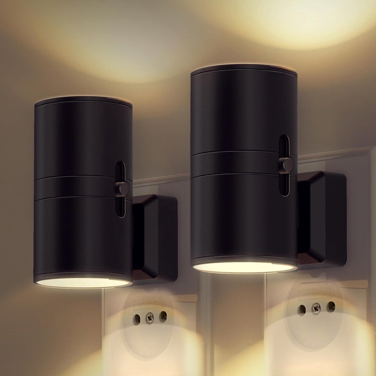 AURORA Night Light - Dimmable LED night light with day/night sensor for pleasant room lighting