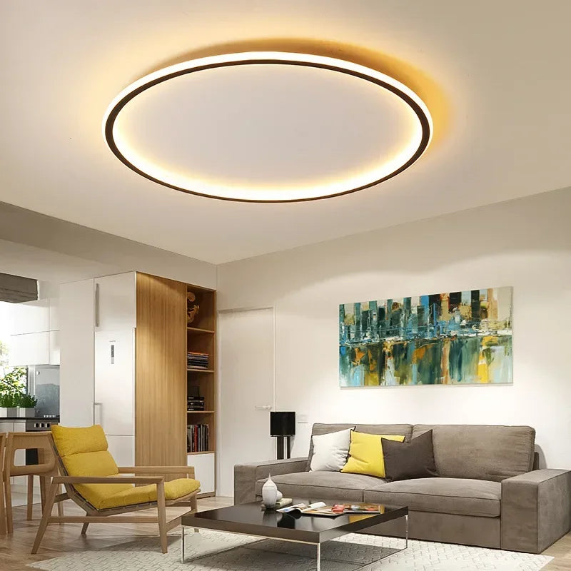 Auroraglobe - Scandinavian LED ceiling light for warm, glare-free living light