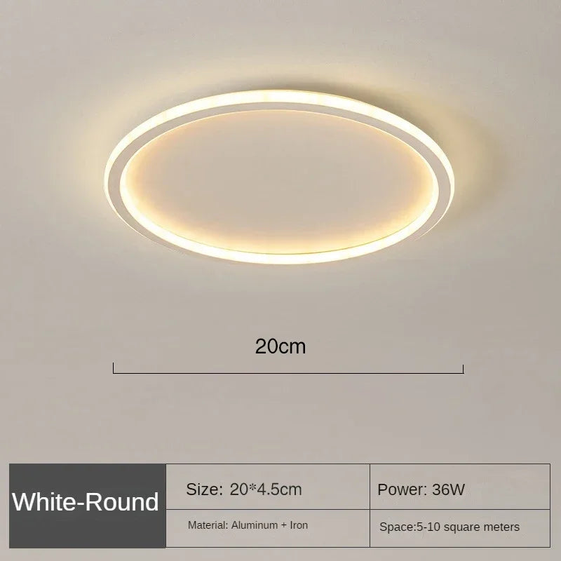 Auroraglobe - Scandinavian LED ceiling light for warm, glare-free living light