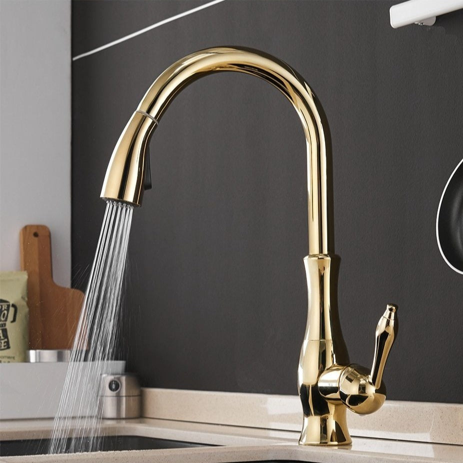 FLEXFLOW Grifo de Cocina – Grifo de Cocina de Acero Inoxidable Extraíble para un Trabajo de Cocina Flexible y Estiloso