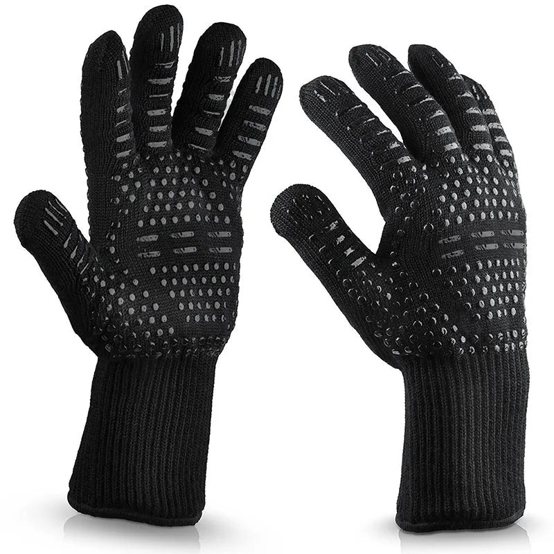 BBQ HeatGlove - Extremely heat-resistant protective gloves for barbecues and kitchens