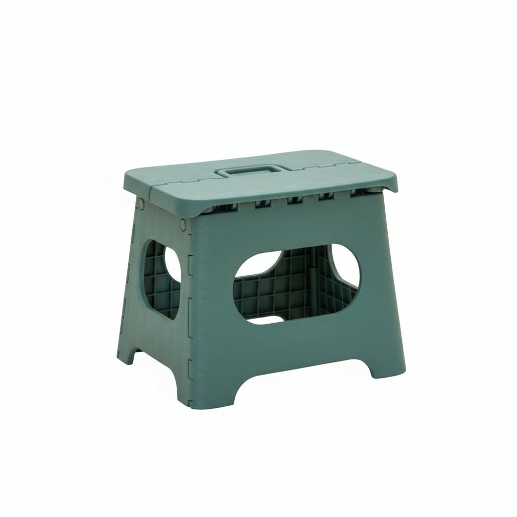 BENDSTEP – Tragbarer, klappbarer Tritthocker mit Tragegriff für bequemes Erreichen und stabilen Halt 12