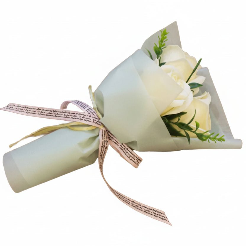 BLOOMSOAP – Künstlicher Blumenstrauß mit Rosen aus Seifenblumen für die Heimdekoration 5