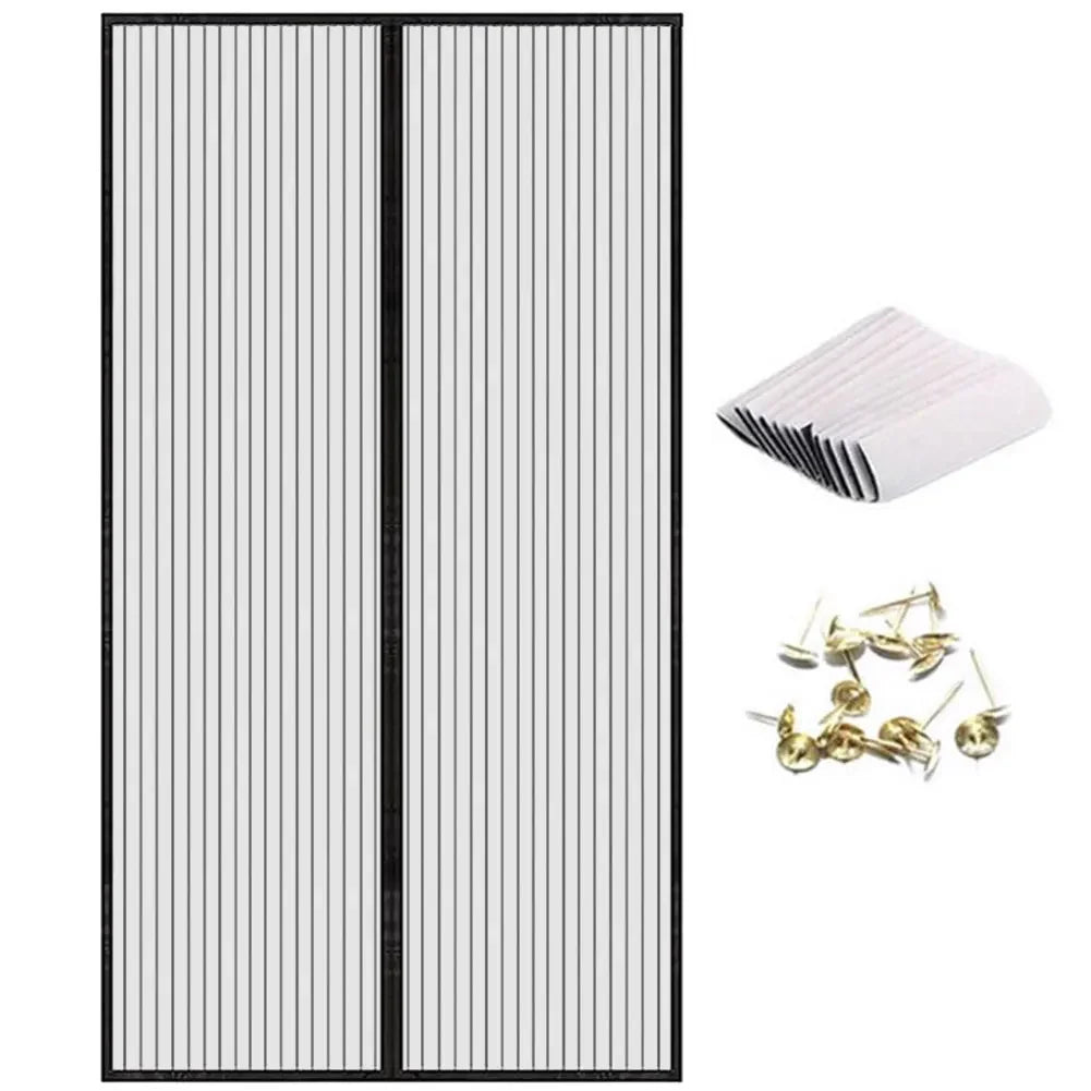 BUGLATCH – Robuste magnetische Fliegengittertür für freihändigen Schutz 7