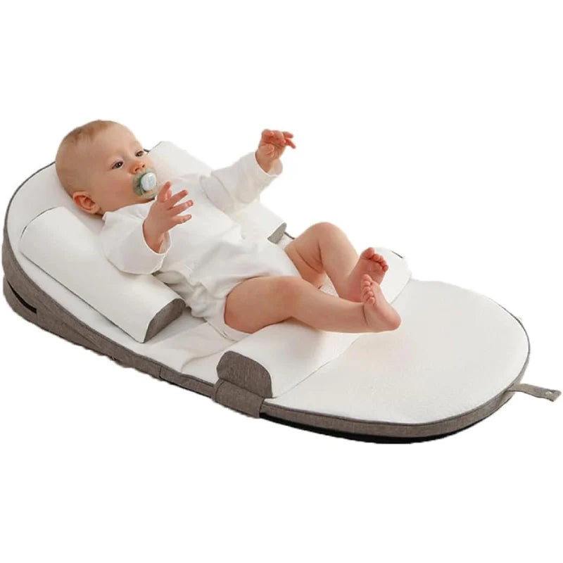 BABY DREAM SUPPORT - Side sleeper pillow with anti-reflux inclination for newborns