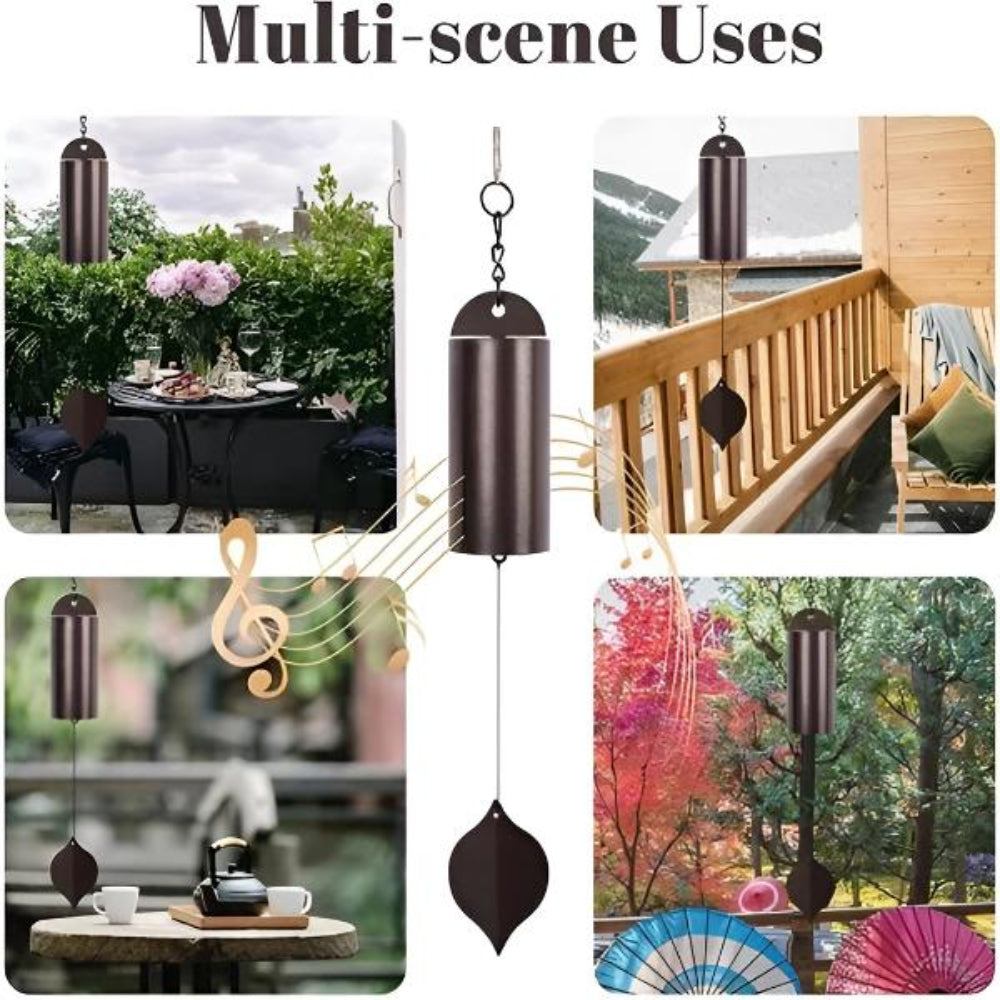 ZENCHIME wind chimes - sonorous wind chimes for garden & home with a calming effect