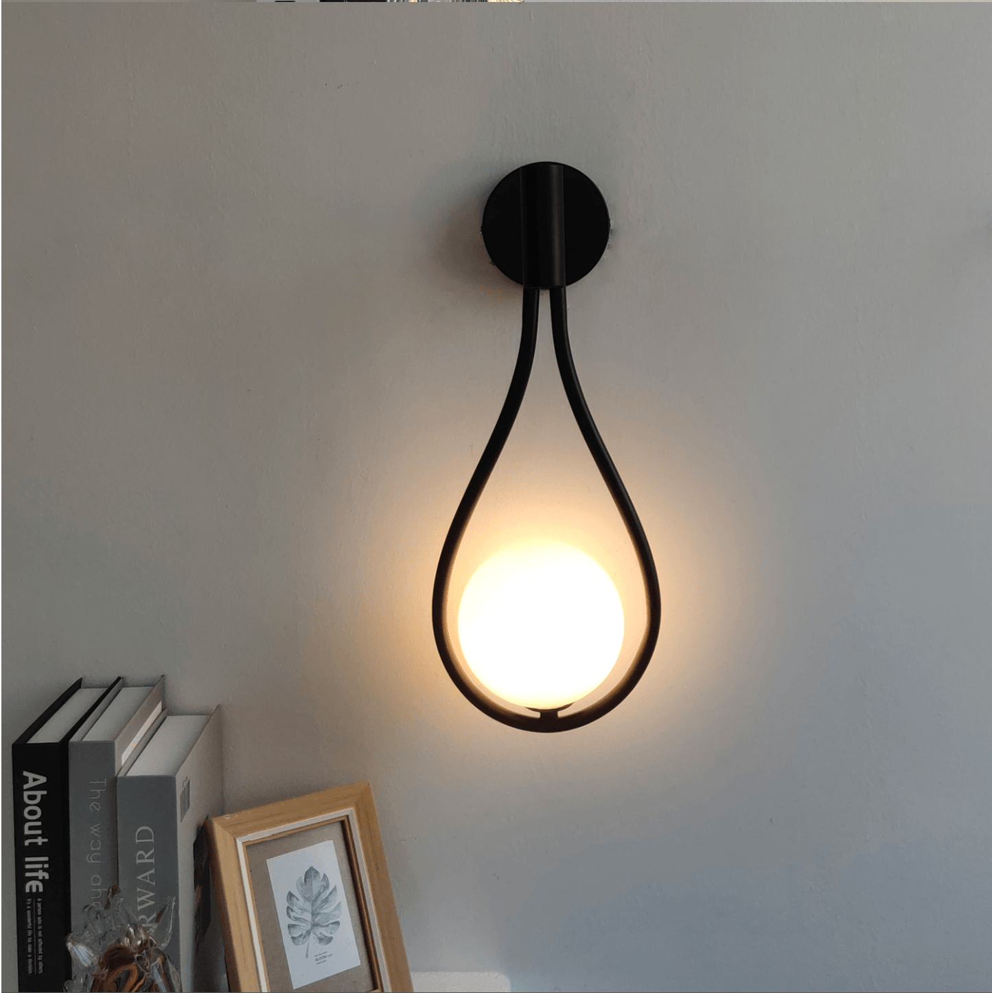 Moderne Wandleuchte Schwarz – Minimalistische Wandlampe für Elegante Innenräume, Set aus 2 LED Wandleuchten-2