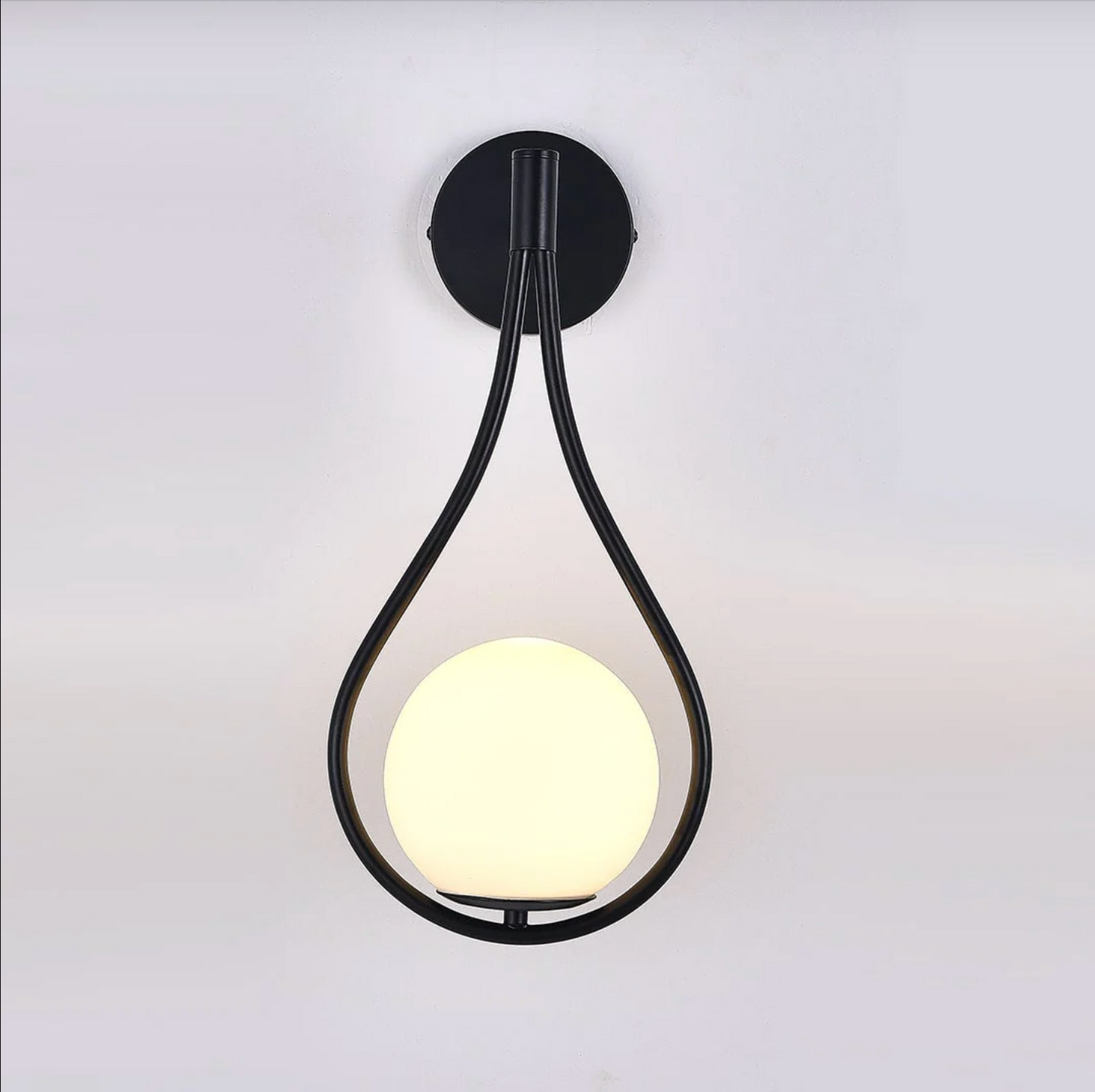 Moderne Wandleuchte Schwarz – Minimalistische Wandlampe für Elegante Innenräume, Set aus 2 LED Wandleuchten-6