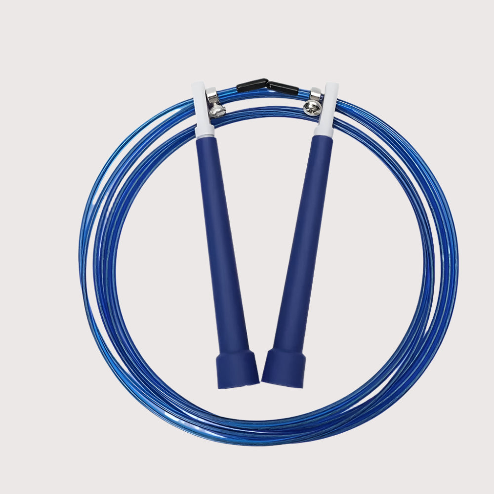 Flexijump - Corda per saltare professionale con lunghezza regolabile e impugnature ergonomiche