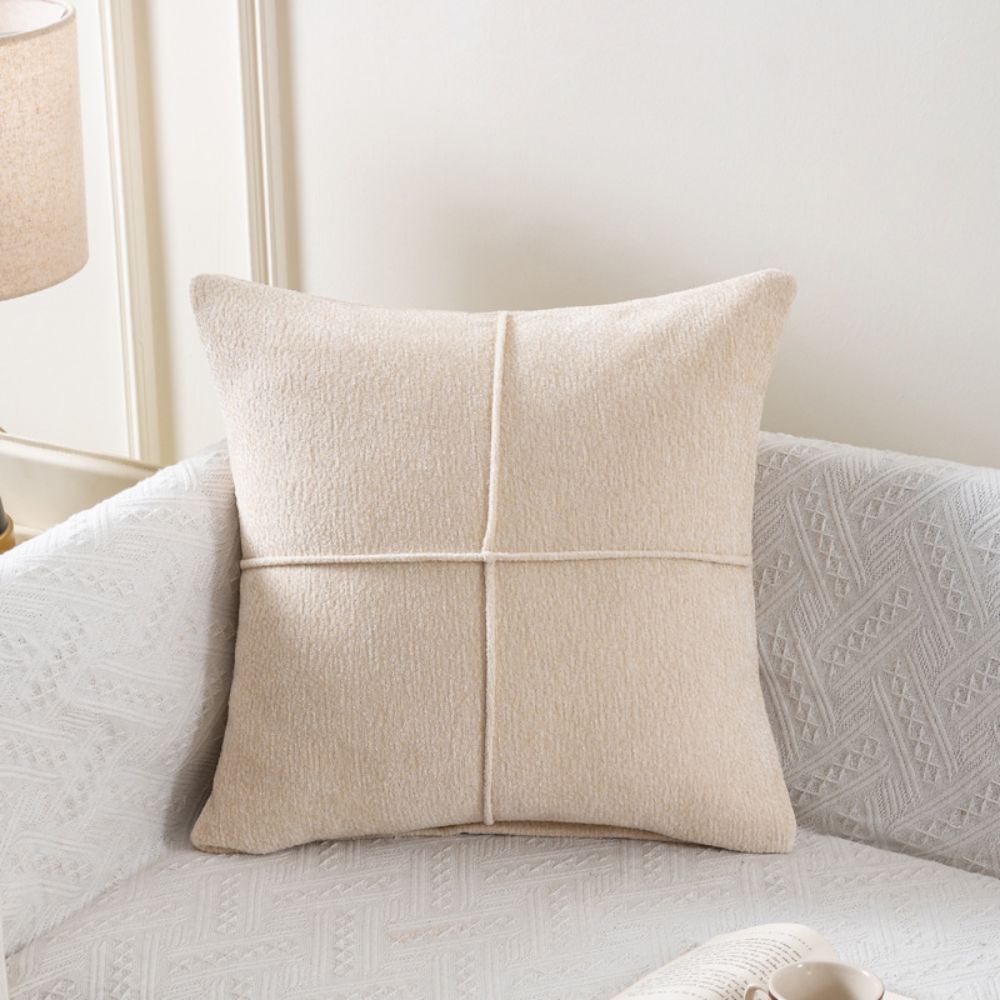 CALMSTITCH – Weicher Mikrofaser-Kissenbezug mit verdecktem Reißverschluss 11