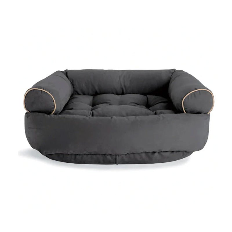 CANICLOUD – Orthopädisches Hundesofabett mit druckentlastender Polsterung für ältere Hunde 8