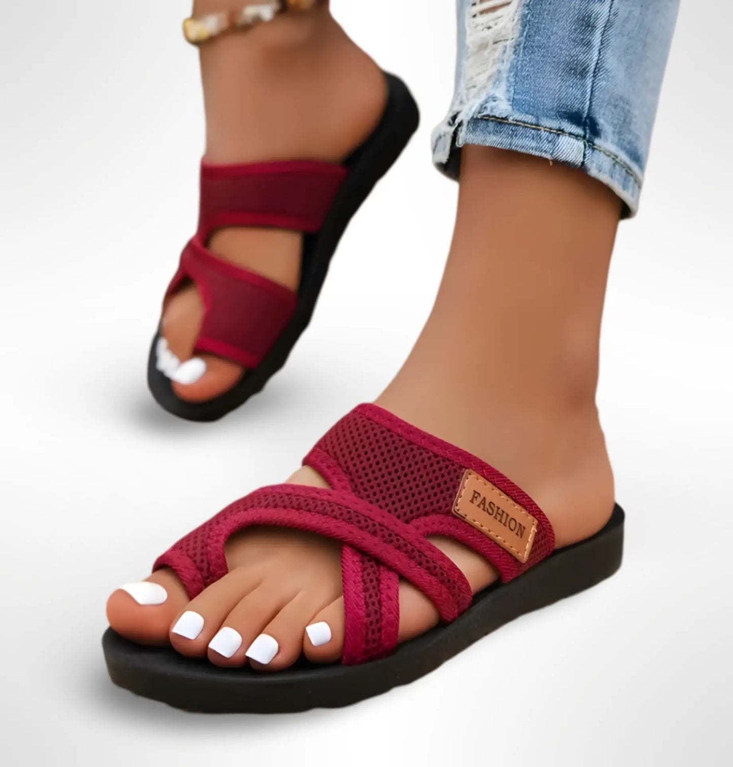 CORVELLA Sandals - Orthopaedic women's sandals for hallux valgus comfort