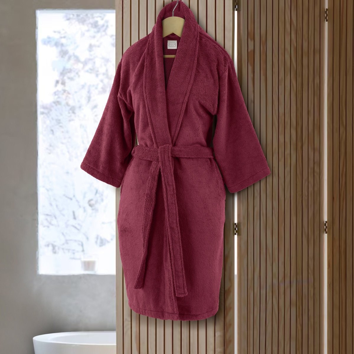 COTTONLUX – Bademantel aus 100 % Baumwolle mit einer Saugfähigkeit von 600 g/m² 2