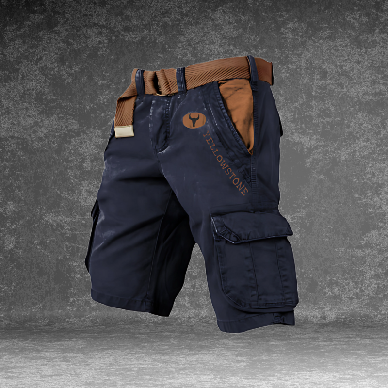 MAVERICK Shorts – Bequeme Cargo Shorts mit vielen Taschen für Herren