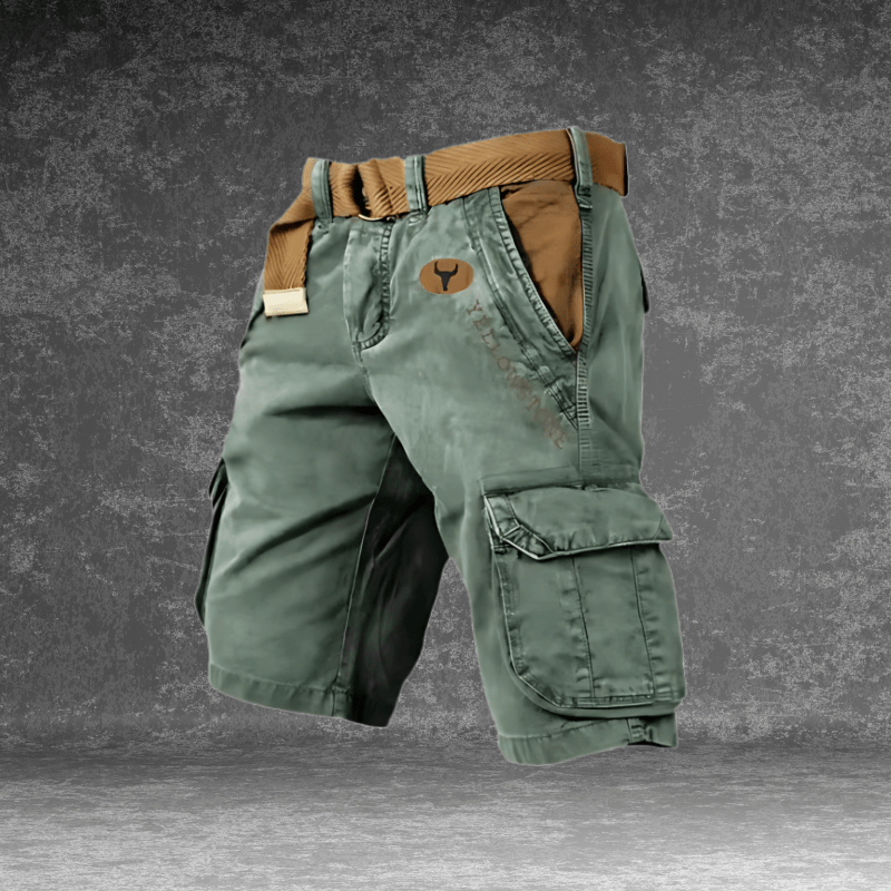 Pantaloncini MAVERICK - Comodi pantaloncini cargo con molte tasche per uomo