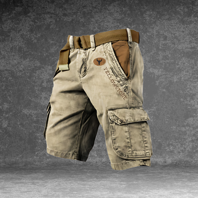 MAVERICK Shorts – Bequeme Cargo Shorts mit vielen Taschen für Herren