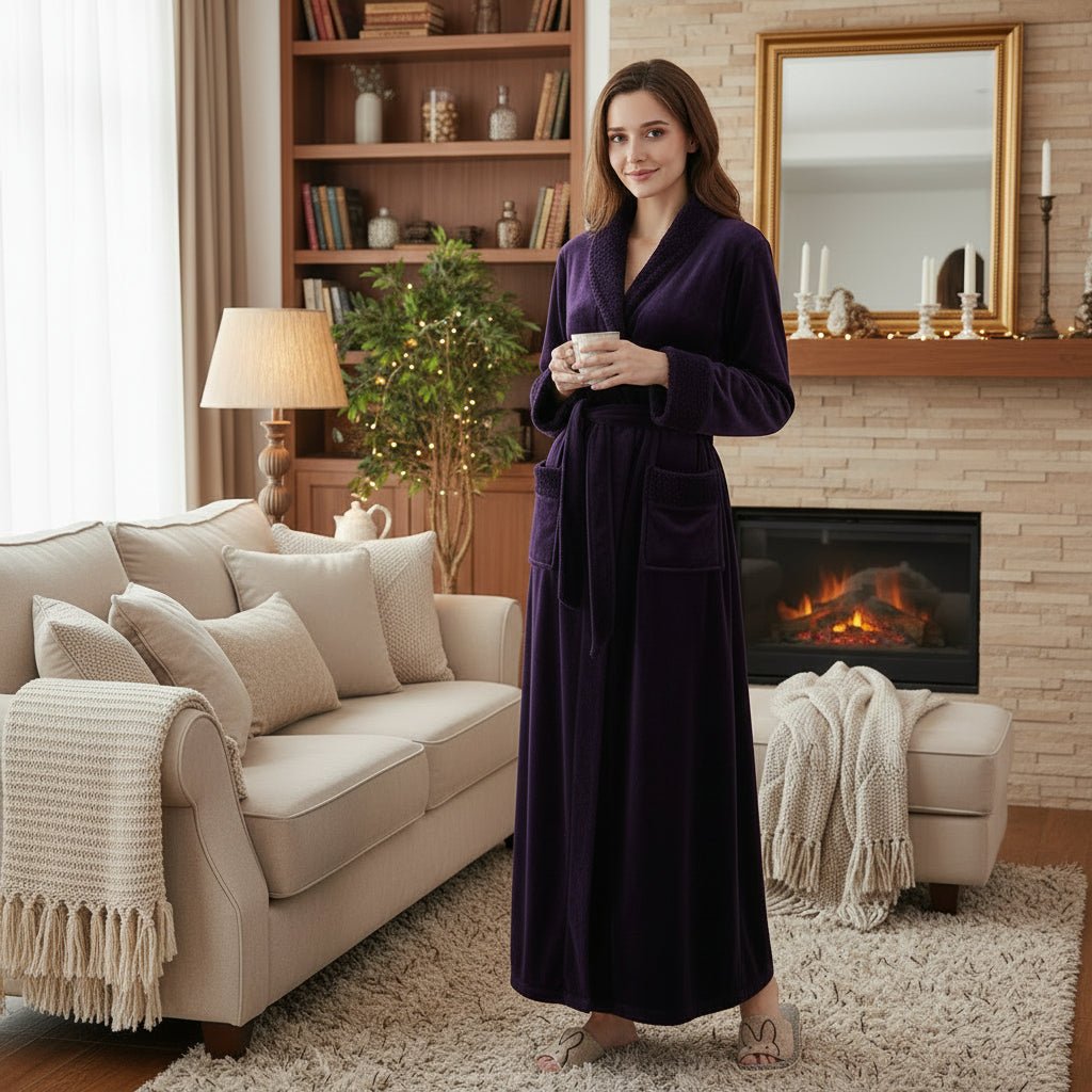 Luxora Robe – Peignoir pour femme moelleux pour un confort ultime