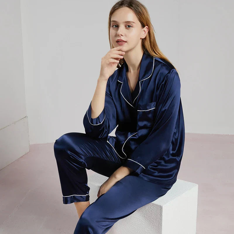Zijdepyjama's – Seidenpyjama voor dames met luxueus comfort & tijdloze elegantie