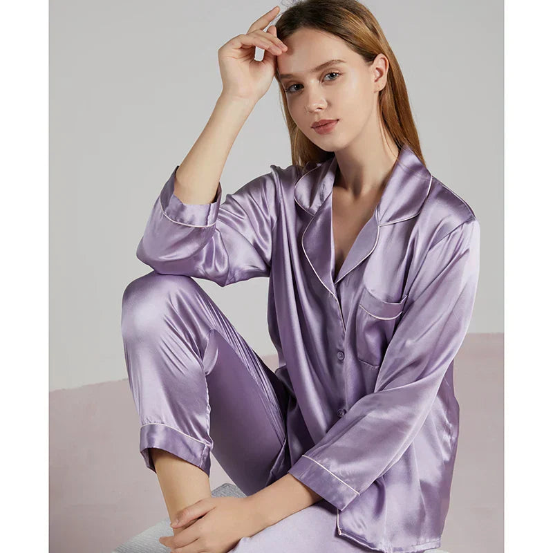 Zijdepyjama's – Seidenpyjama voor dames met luxueus comfort & tijdloze elegantie