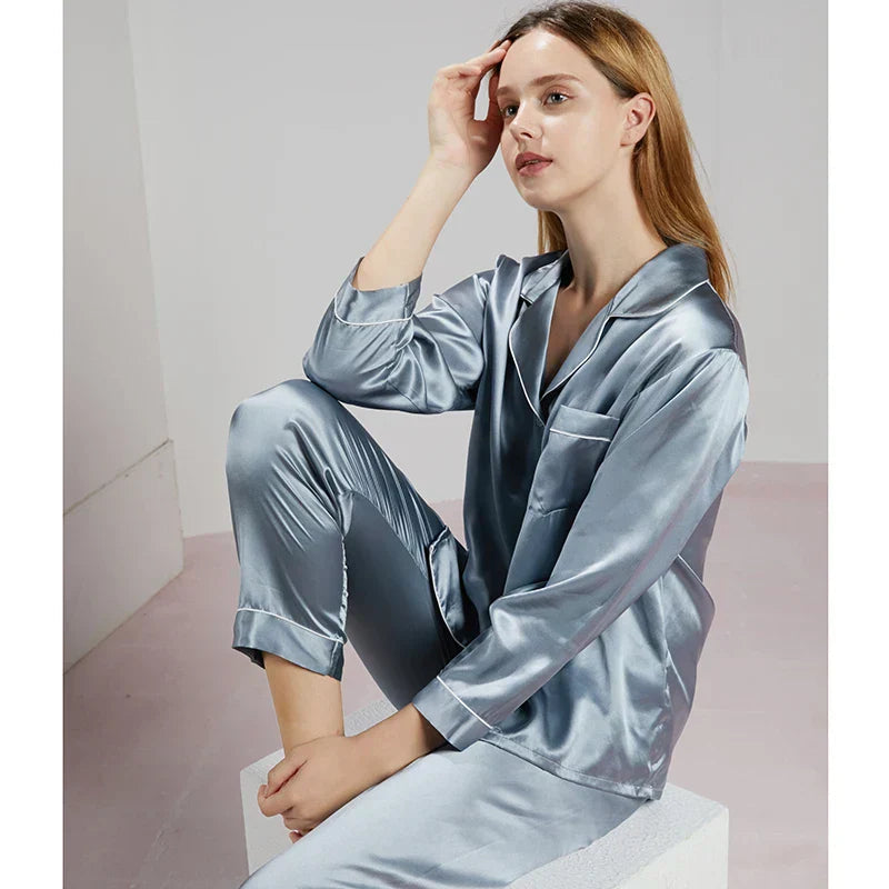 Zijdepyjama's – Seidenpyjama voor dames met luxueus comfort & tijdloze elegantie