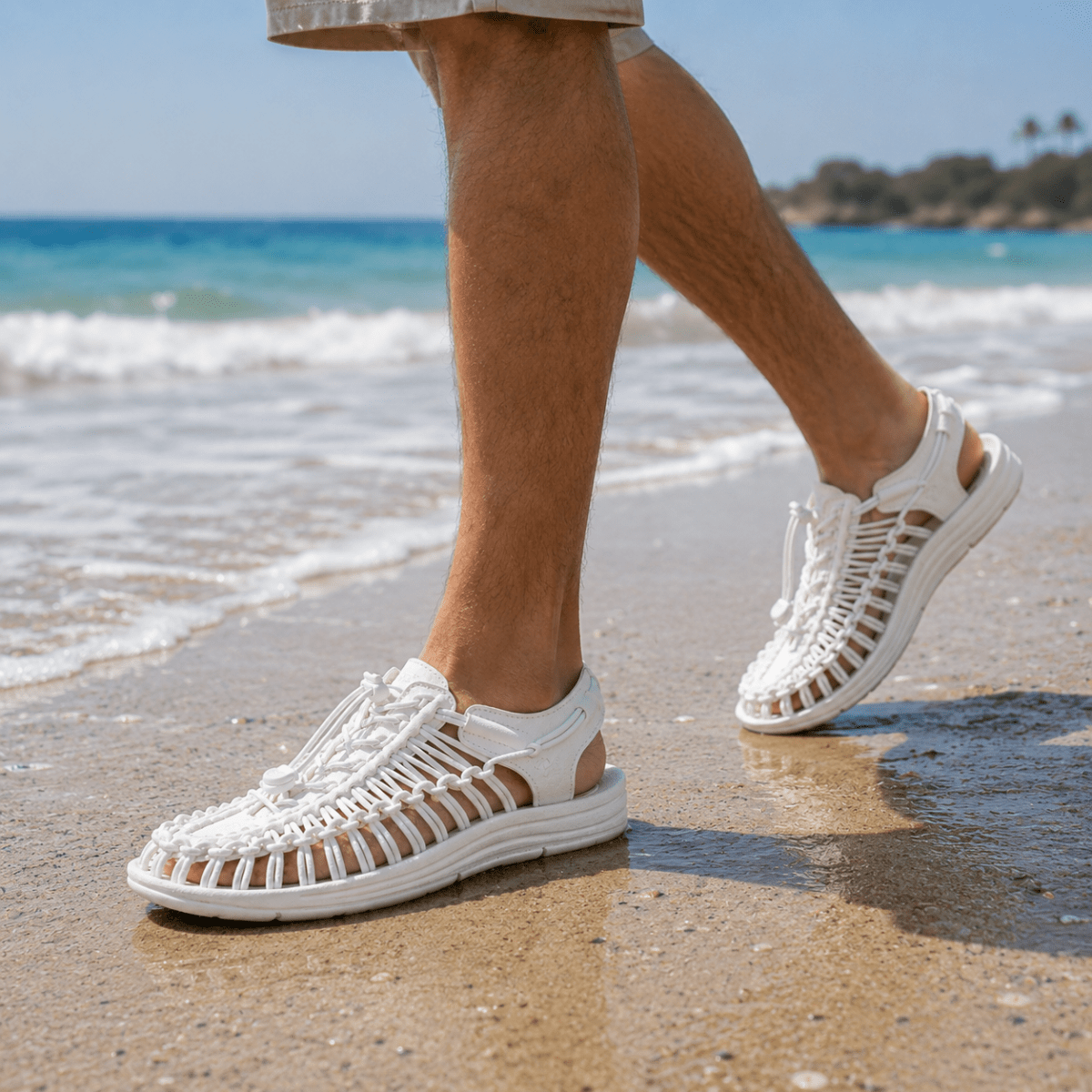 BREEZEFOOT – Lightweight men's summer sandals with flexible comfort