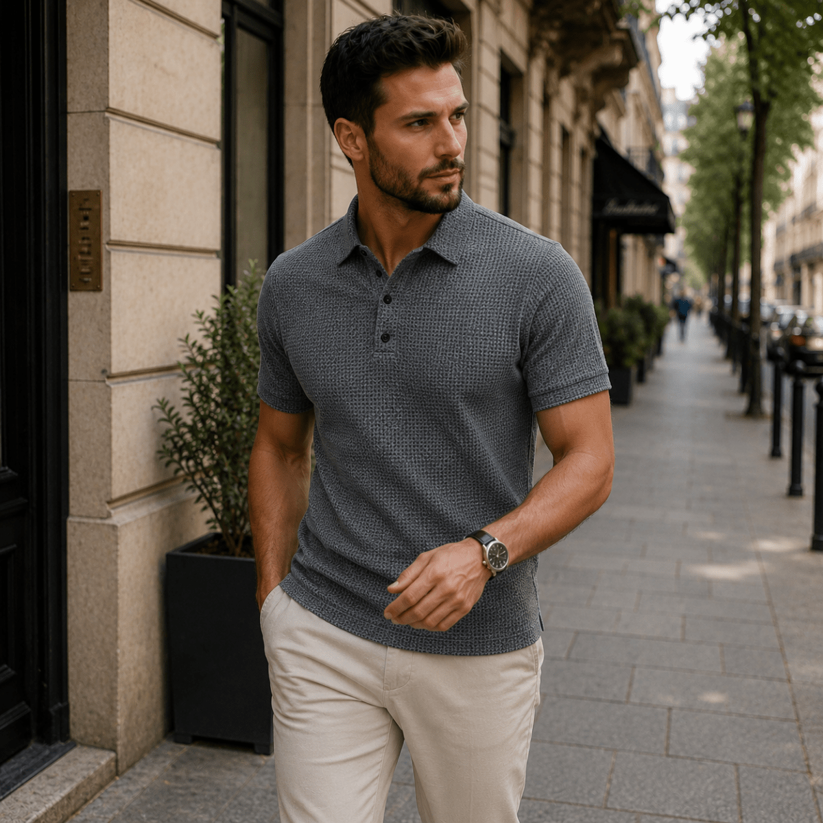 BREEZENOVA – Lightweight Polo Shirt for Effortless Style