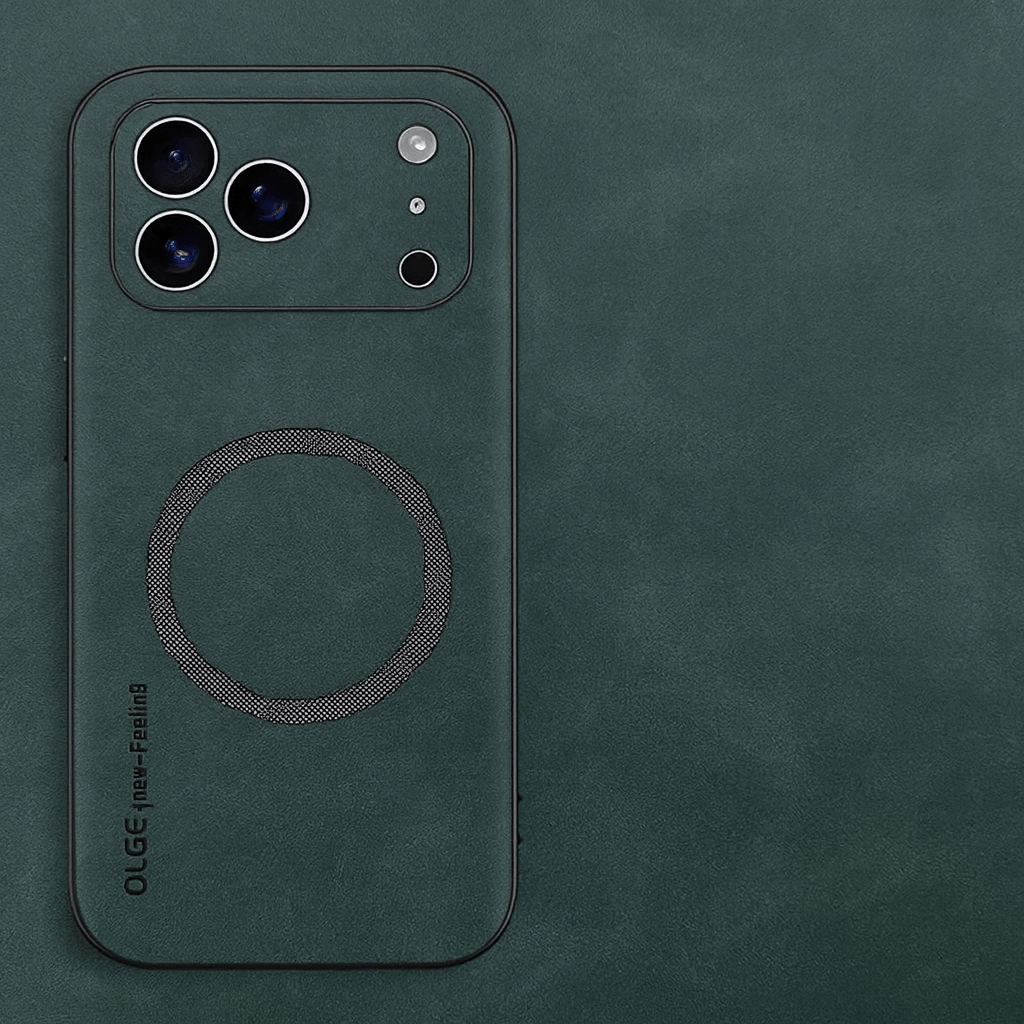 MAGHIDE – Premium Leder MagSafe Hülle für iPhone 11-17 Serie