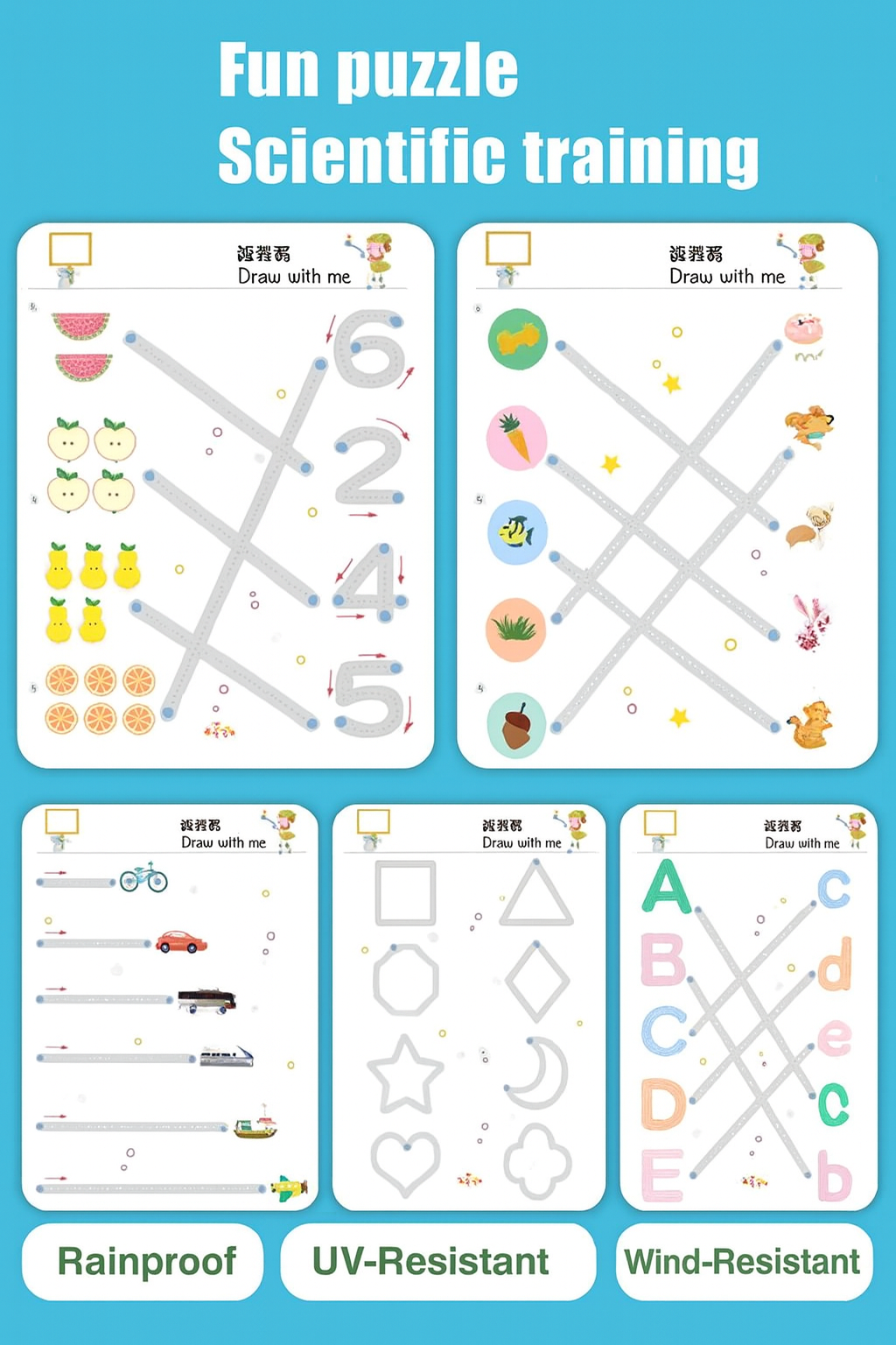 InkyPlay Learning Pad - Magic writing & learning without a screen